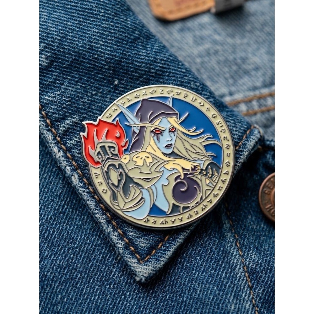 World of Warcraft Sylvanas Windrunner Enamel Pin Loot Crate 2016 Anti-Hero